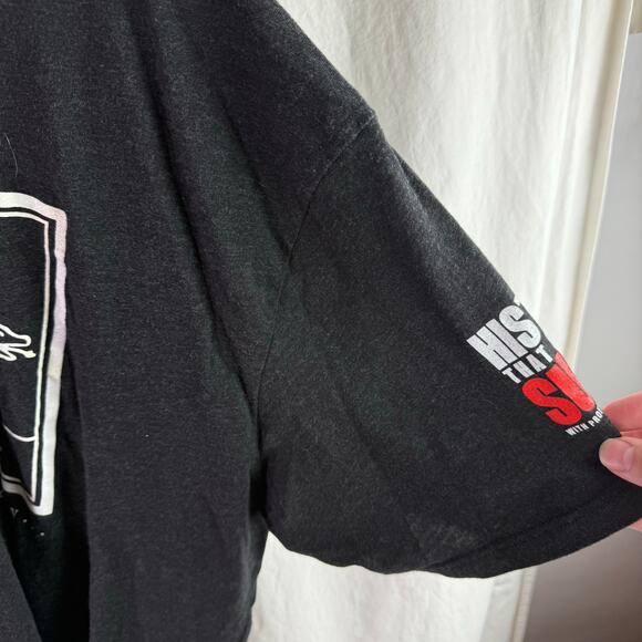 HTDS History That Doesn't Suck Live Adult 3XL Dark Gray Shirt Prof Greg Jackson - Picture 7 of 7